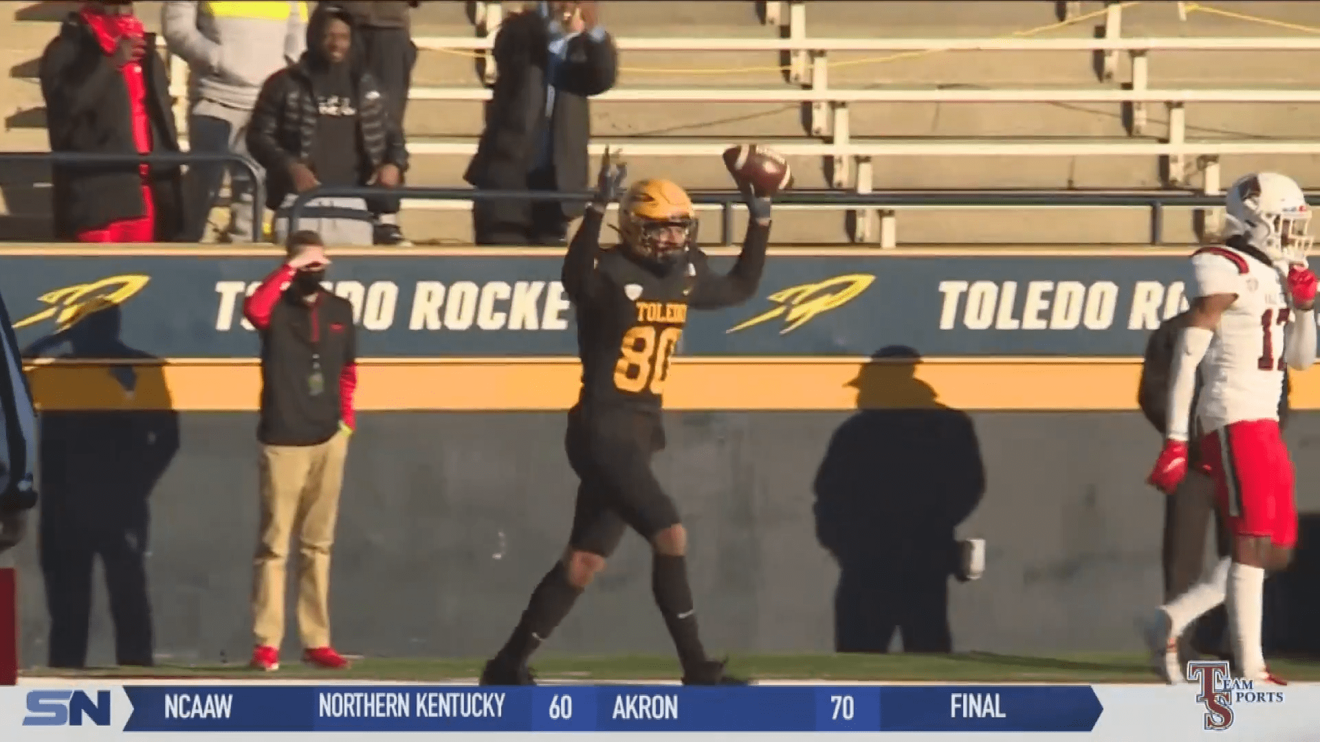 Bowsher's Bryce Mitchell Starring for Toledo Football Team BCSN