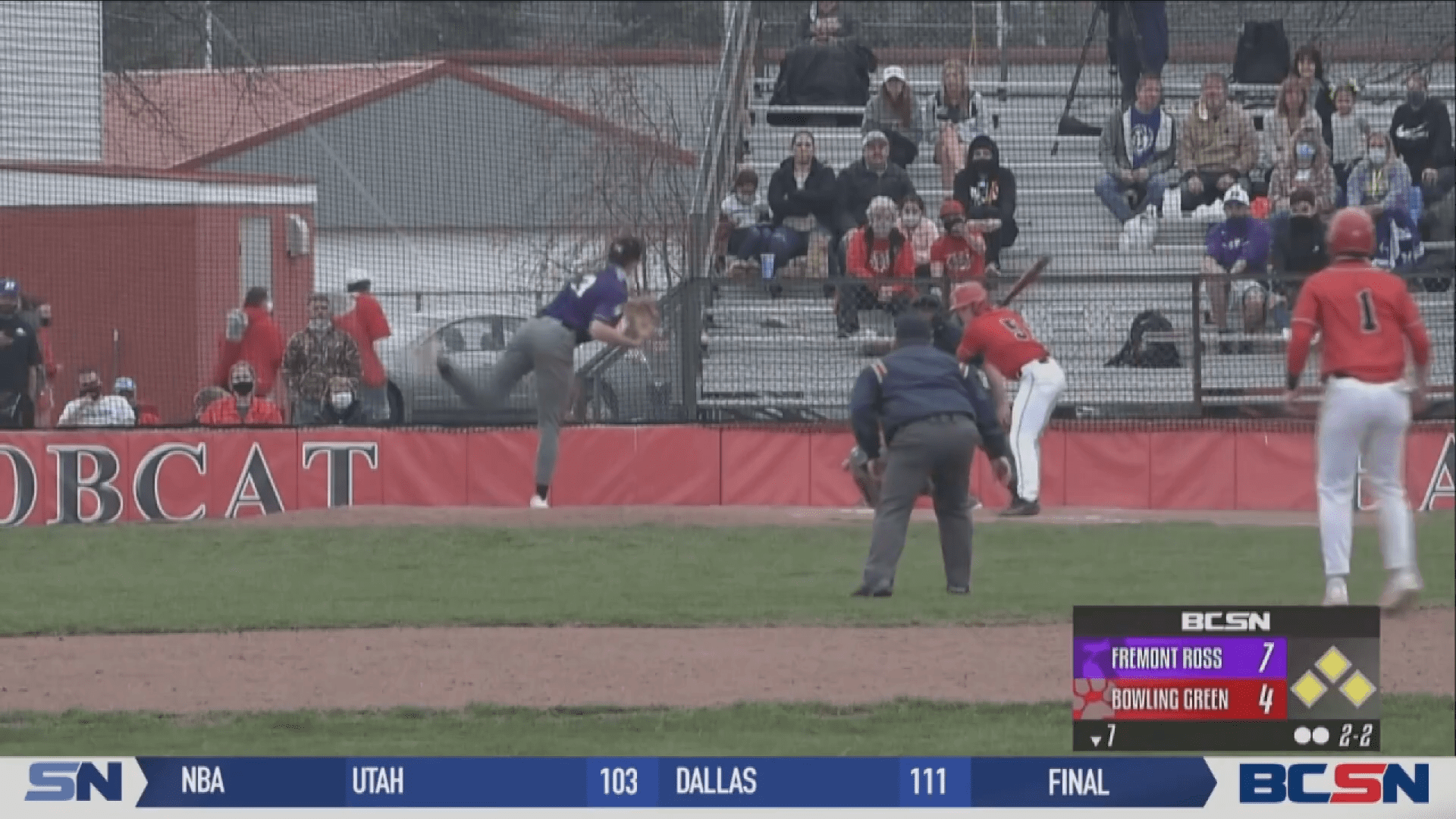 Owen Wright Leads Fremont Ross At The Plate And The Mound Bcsn