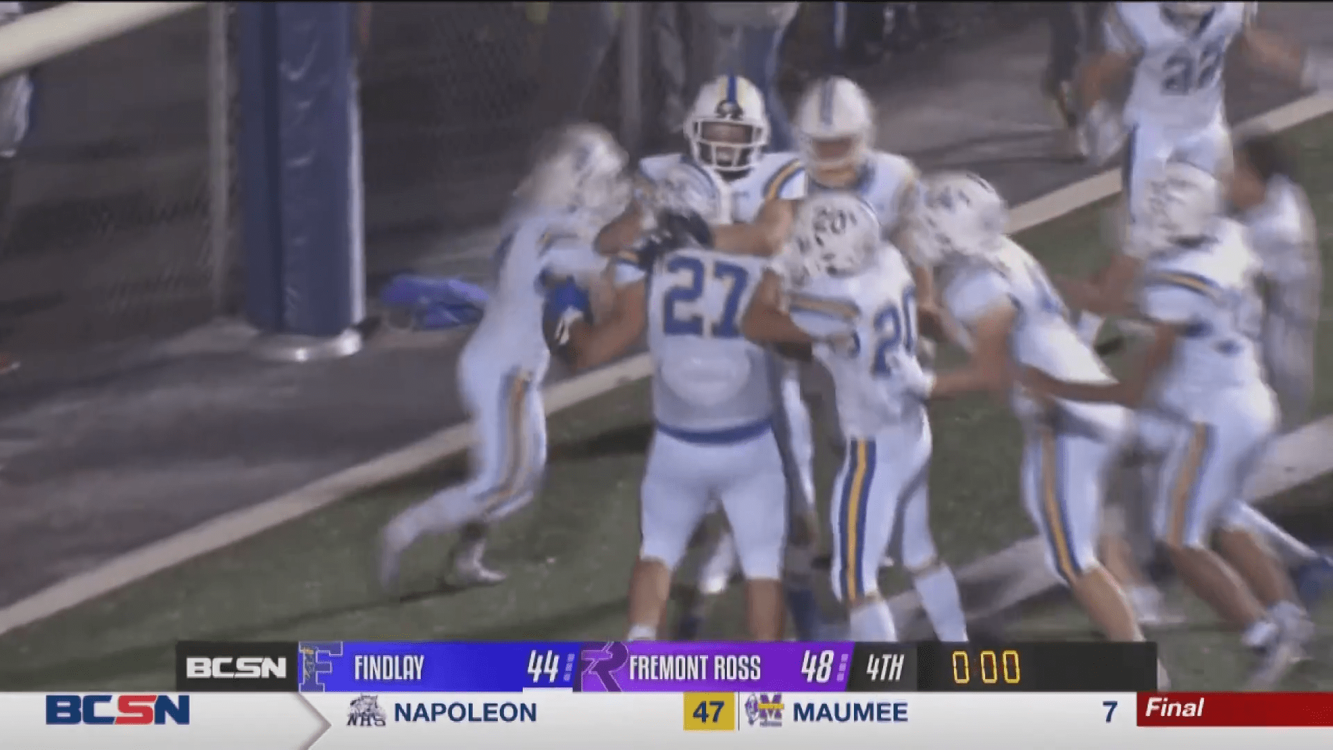 Last Second Lateral Lifts Findlay Over Fremont Ross In Instant Classic Bcsn